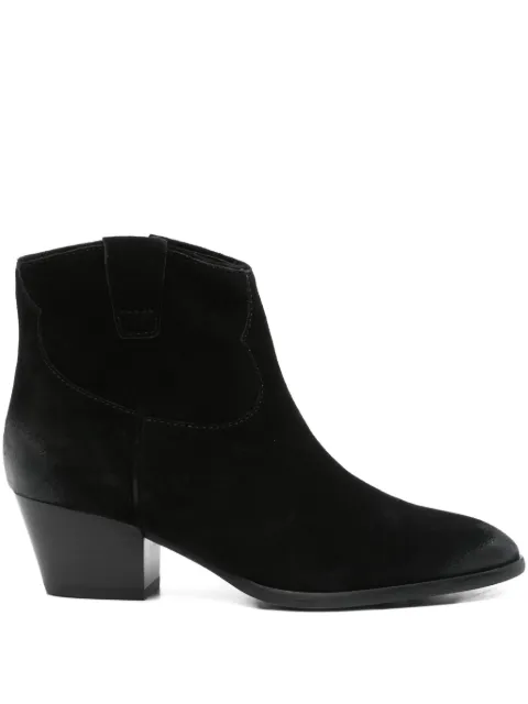 Ash 50mm suede ankle boots Black FAME08