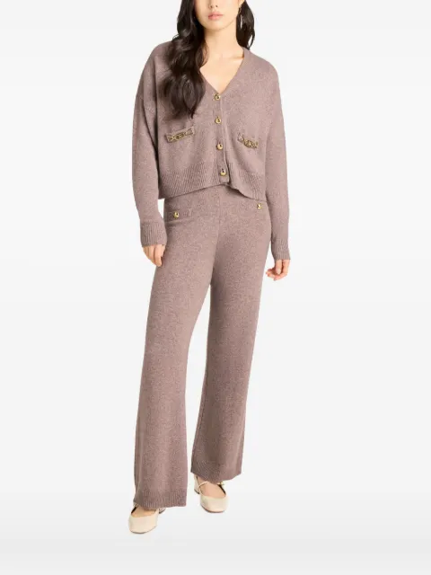 Cinq A Sept Cosmin button-detail trousers Neutrals ZK1122A10594ZHTHM