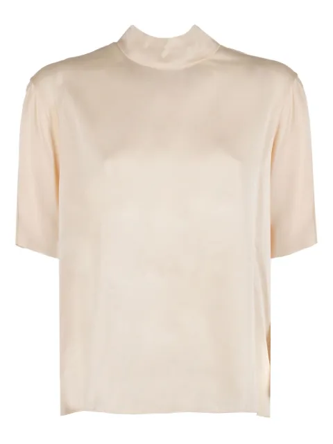 Forte Forte short-sleeve blouse Neutrals 14077MYTOP