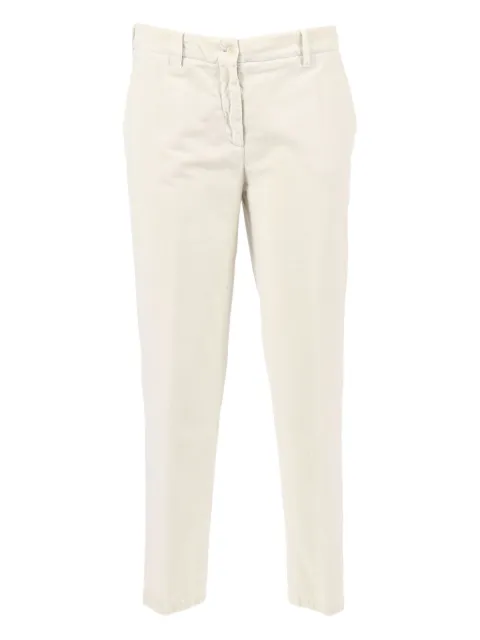 ASPESI button-fastening cotton trousers Neutrals G0107V548SR