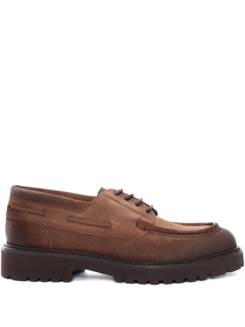 Doucal's suede derby shoes Brown DU3083PHILUF205TM21