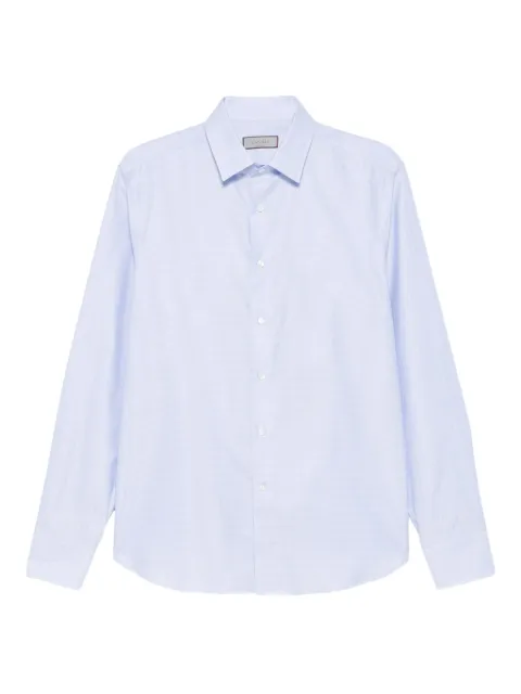 Canali cotton shirt Blue NCLX0A1GR03626