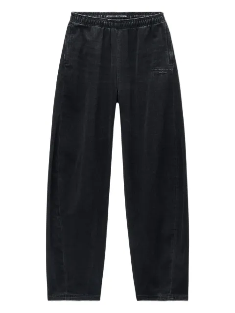 Alexander Wang elasticated drawstring track pants Black 4DC4254887