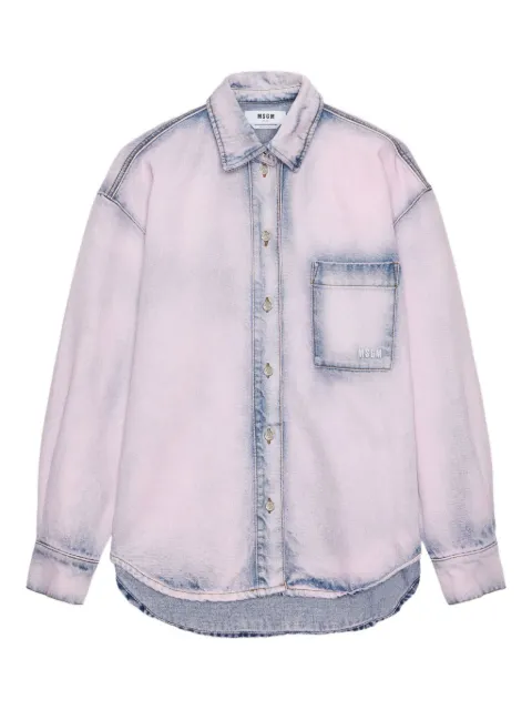MSGM button shirt Pink 3942MDE231T257980