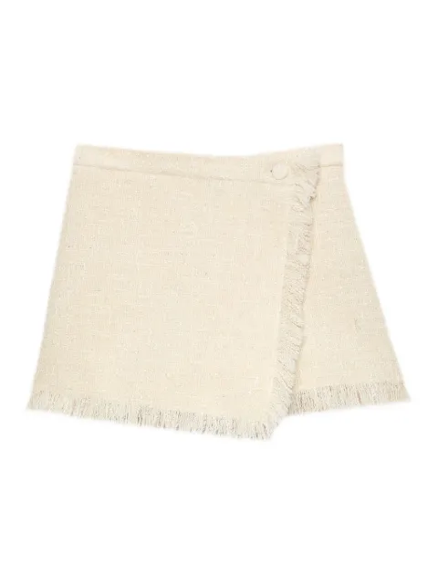 MSGM tweed shorts Neutrals 3941MDB07257621