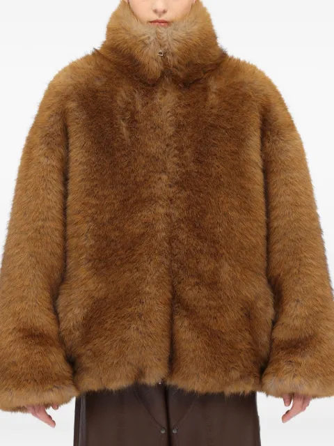 MSGM long-sleeve jacket Brown 3942MDH11257822