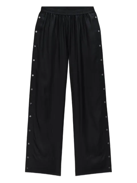 Alexander Wang side-placket trousers Black 1WC4254931