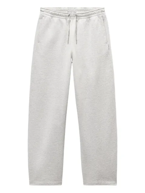 Alexander Wang rhinestone-drawcord track pants Grey 4CC1254011