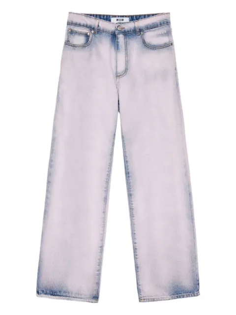 MSGM logo jeans Pink 3942MDP234T257980