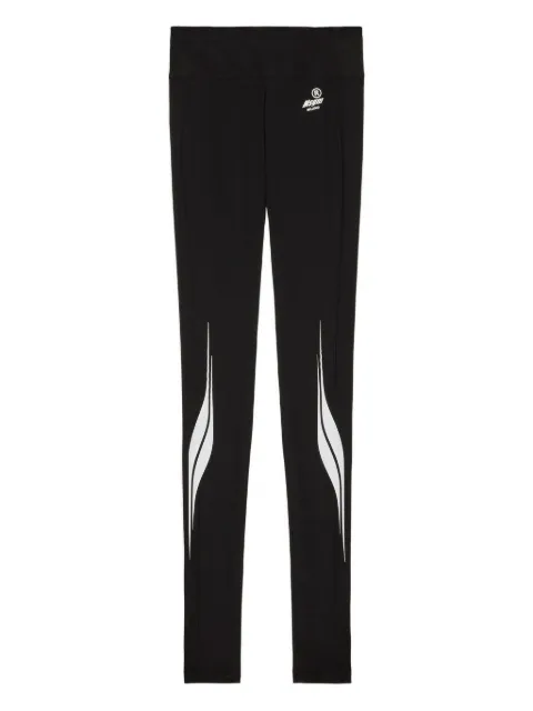 MSGM logo graphic leggings Black 3942MDP15X257818
