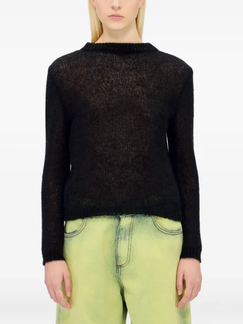 MSGM round-neck sweater Black 3942MDM197257978