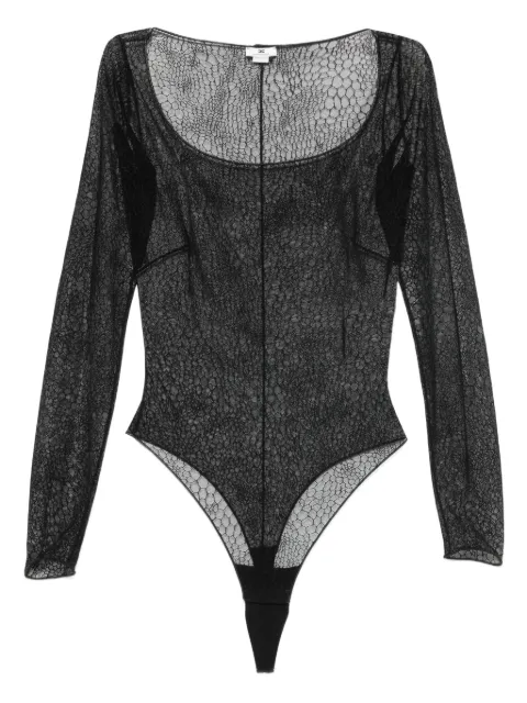 Elisabetta Franchi long-sleeve bodysuit Black BO01157E2