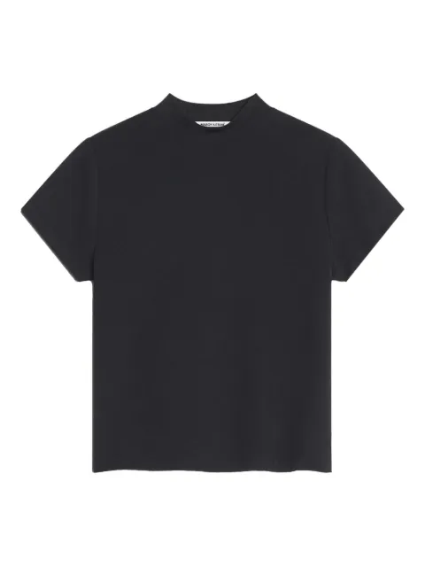 Maison Kitsuné mock-neck short-sleeve T-shirt Black PW00610KJ7031P