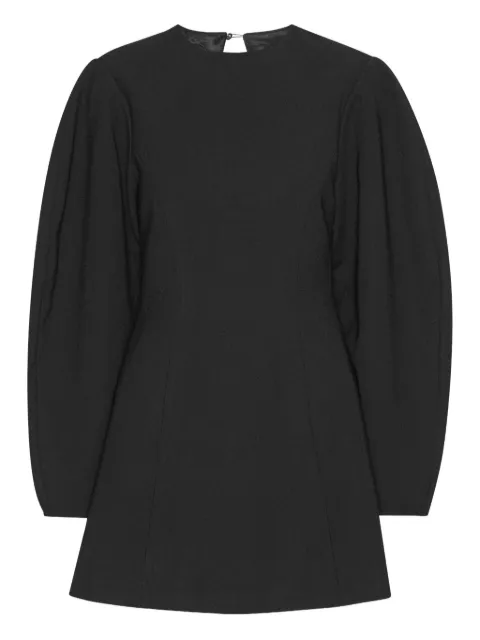 ROTATE BIRGER CHRISTENSEN flared mini dress Black 115194100