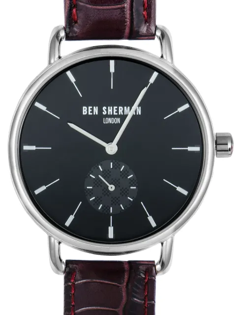 BEN SHERMAN Portobello Heritage 41mm Black WB063BBR