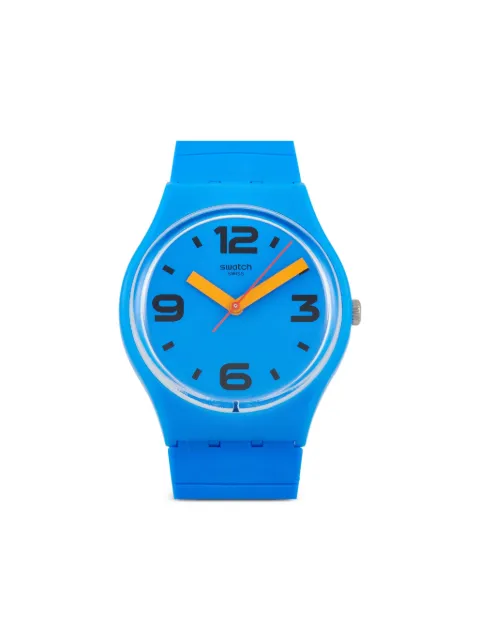 Swatch Vintage Pepeblu 34mm Blue GN251B