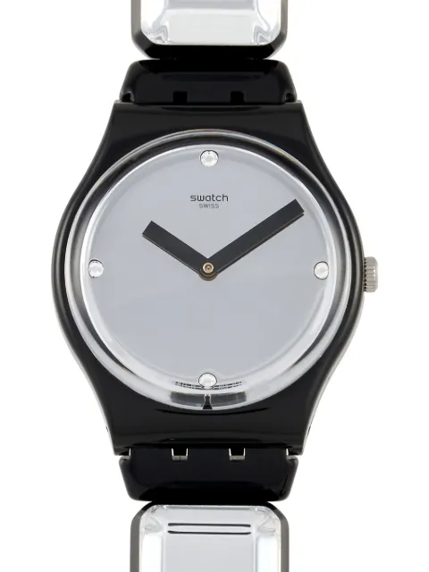 Swatch Vintage Luxy-Square 34mm Grey GB300A