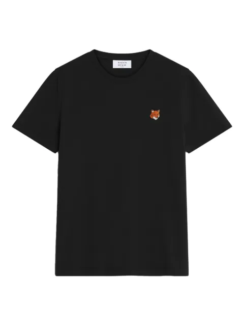 Maison Kitsuné Fox Head cotton T-shirt Black PW00113KJ7026