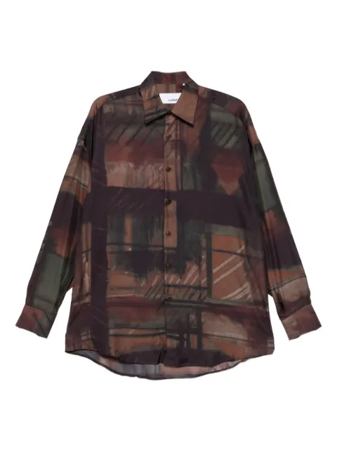 Costumein abstract-print shirt Brown Z42Z104