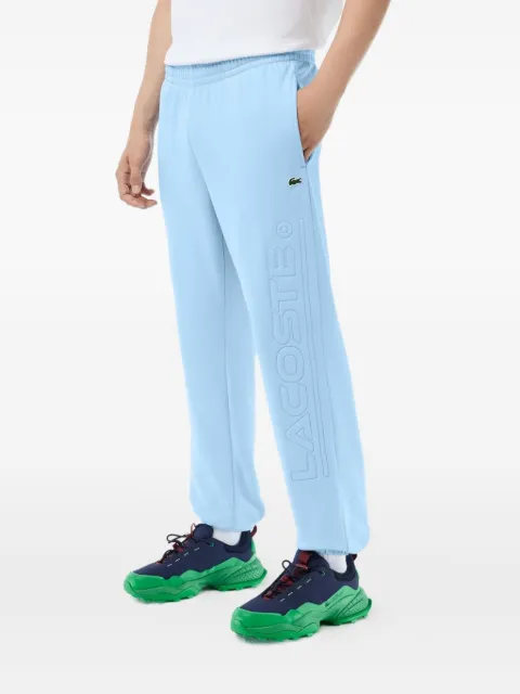 Lacoste embossed-logo track-pants Blue XH2101