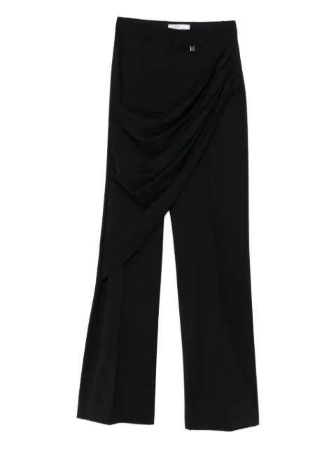 Giuseppe Di Morabito draped straight-leg trousers Black 05FW2PA12905327