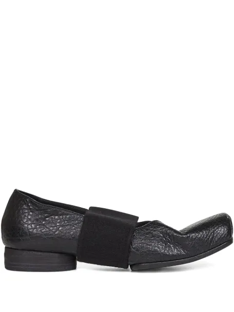 Uma Wang elasticated-band leather pumps MUS9028UW900