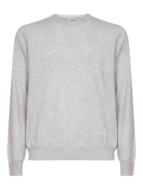 D4.0 ribbed crew-neck sweater Grey 5516719690044
