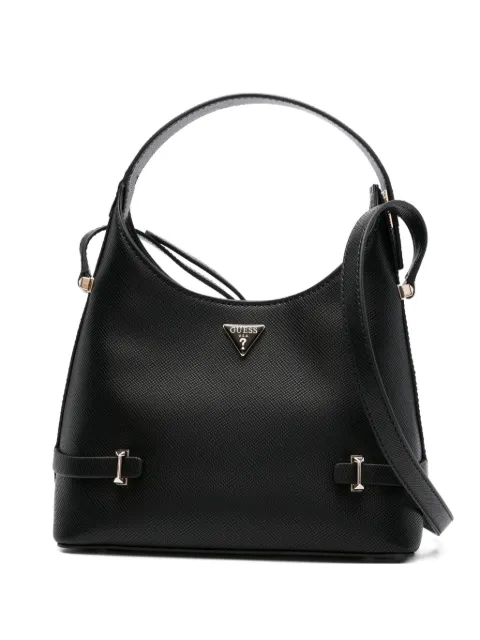 GUESS USA textured-leather shoulder bag Black ZG965701