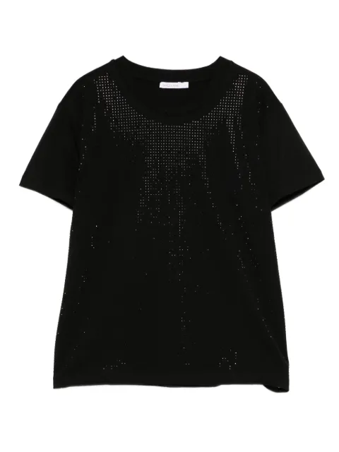 Patrizia Pepe rhinestone-embellished T-shirt Black 8M1593J183
