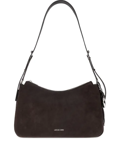 Michael Michael Kors suede leather shoulder bag Brown 30F5SY5M2L