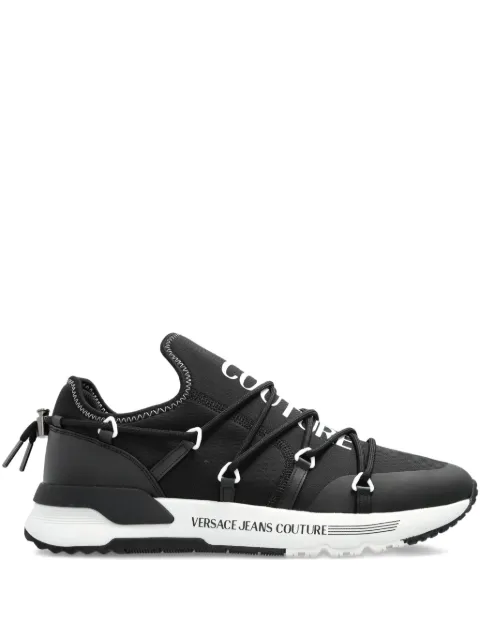 Versace Jeans Couture lace-up logo sneakers Black 79YA3SA6ZS915