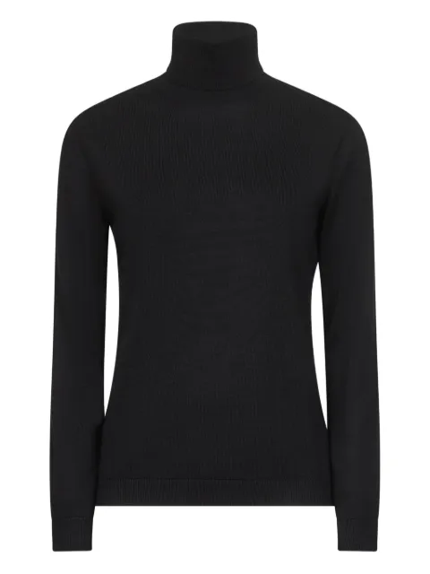 Blanca Vita turtleneck ribbed-cuff sweater Black 5421314202
