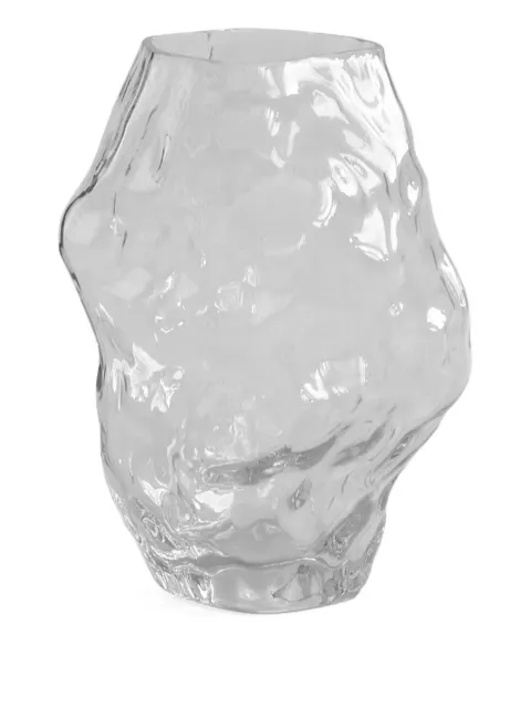 101 Copenhagen mini Katachi glass vase (22.5cm x 13.5cm) Grey 253018