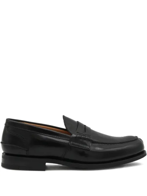 Church's leather penny loafers Black EDC1399LGF0AAB