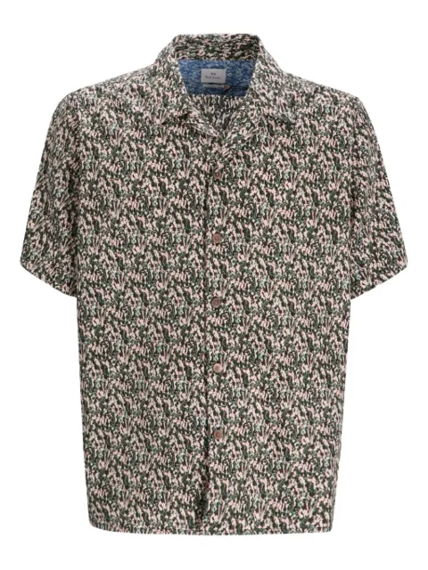 Paul Smith printed cotton shirt Black M2R695UT22412
