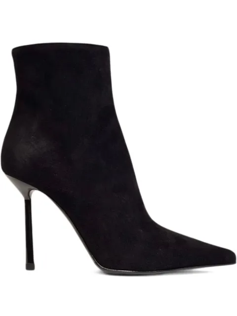 Le Silla 80mm Bella pointed-toe stiletto boots Black 4217C070BXPPVEL