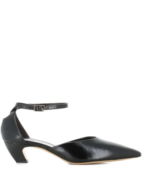 Le Monde Beryl ankle-strap pointed-toe pumps Black VSKCALBLA