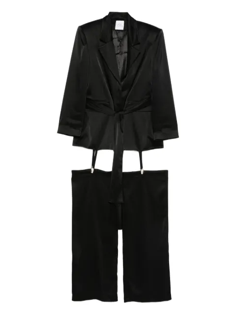 Vestiaire d'un Oiseau Libre suspender jumpsuit Black SUSPENDERJUMPSUIT