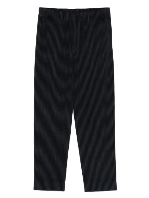 Homme Plissé Issey Miyake plissé elasticated trousers Blue HP58JF550
