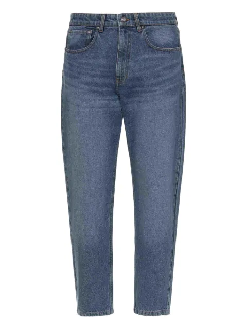Just Cavalli logo-embroidered jeans Blue 79OAB516CDWC9