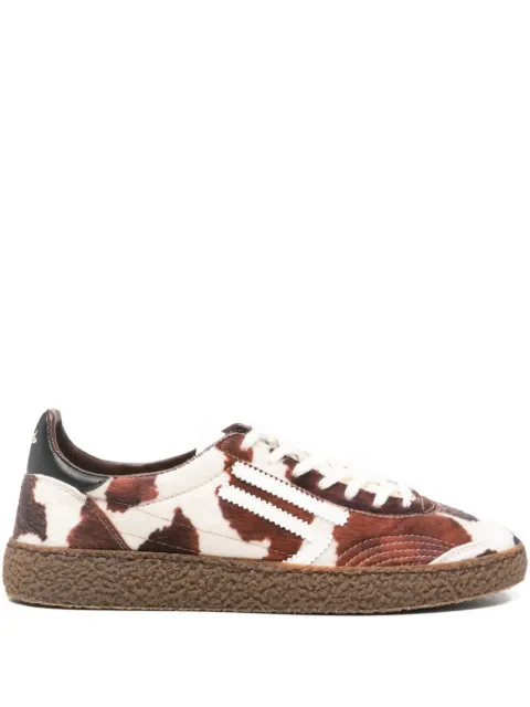 Puraai Carolina patterned trainers Brown PU601X018