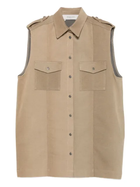 Golden Goose button-fastening gilet Neutrals GWP02464P002072