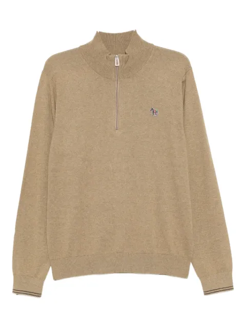 PS Paul Smith half-zip jumper Brown M2R531XZN22226