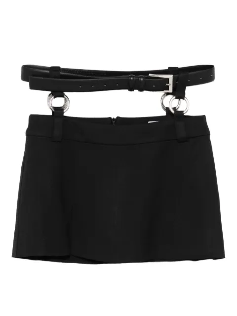 Vestiaire d'un Oiseau Libre ring mini skirt Black RINGSMINISKIRT