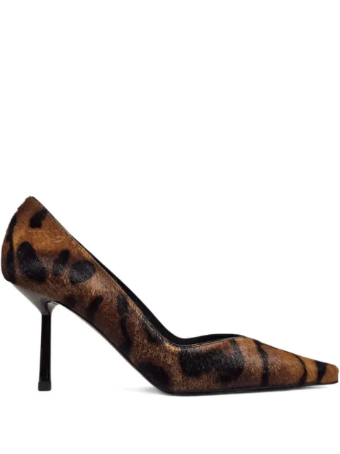 Le Silla 100mm Vivienne heeled pumps Brown 4188E080BXPPTAR