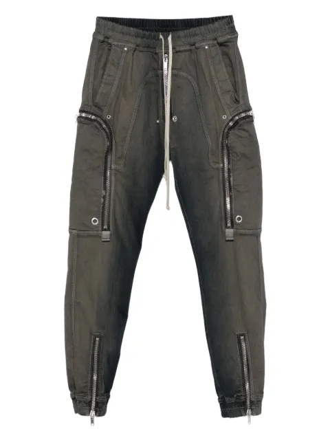 Rick Owens zip-detail trousers Grey RU02E1377SDKDEG