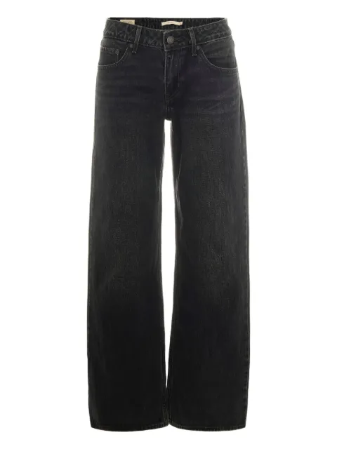 Levi's low-rise wide-leg jeans Black A55660027
