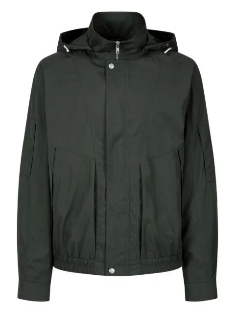 TOMBOY elasticated-hem hooded jacket Green 9155313131
