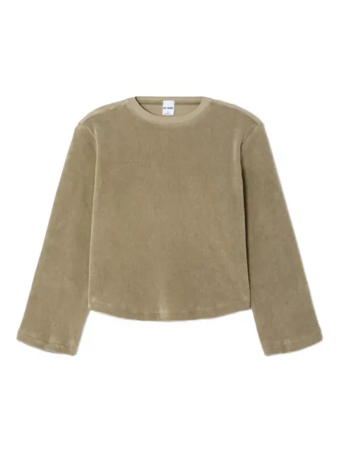 RE/DONE long sleeve boxy tee Green 01402WBXLSTE