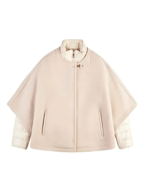 Fay double-face three-way cape Neutrals NAW16513270ZYC